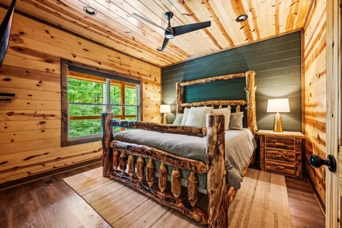 One of 3 bedrooms with a King Bedroom