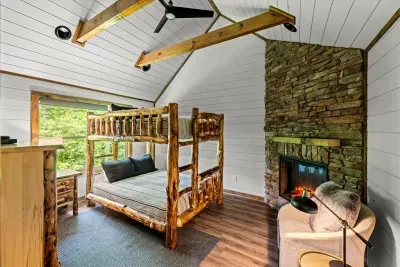 Queen over Queen Bunk Beds