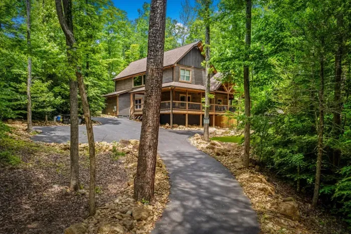 Secluded yet close to the main roads