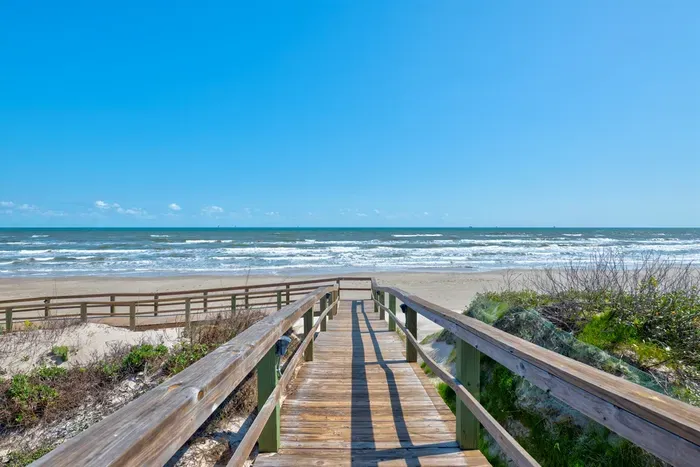 Private beach access