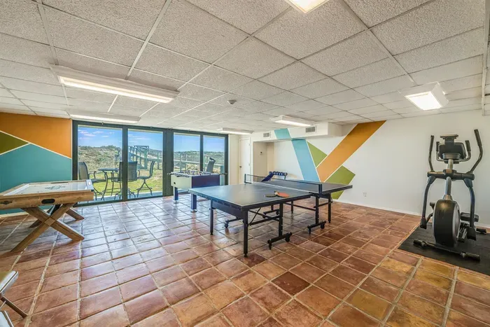 Game room and gym equipment