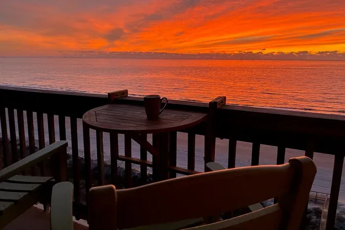 Large, outdoor deck with the best view in Port A!