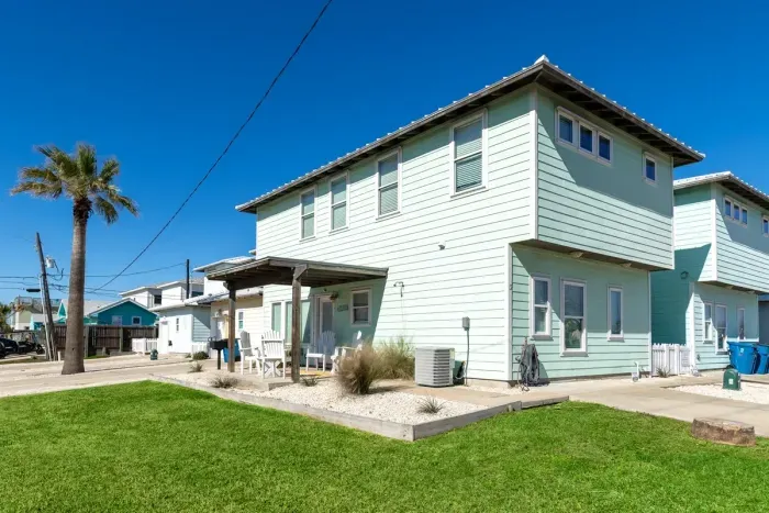 Large yard on a corner lot