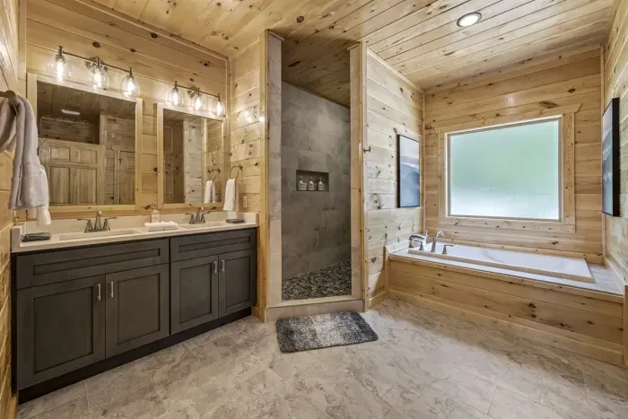 Master bathroom