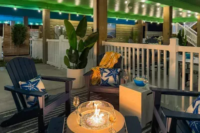 Gather around the fire and unwind