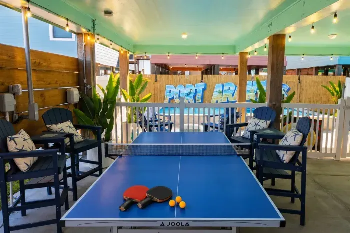 Ping pong table
