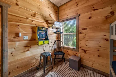 Pac-Man in Bunk Room