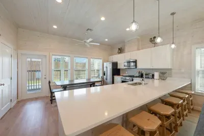 Tons of counter space to prepare meals