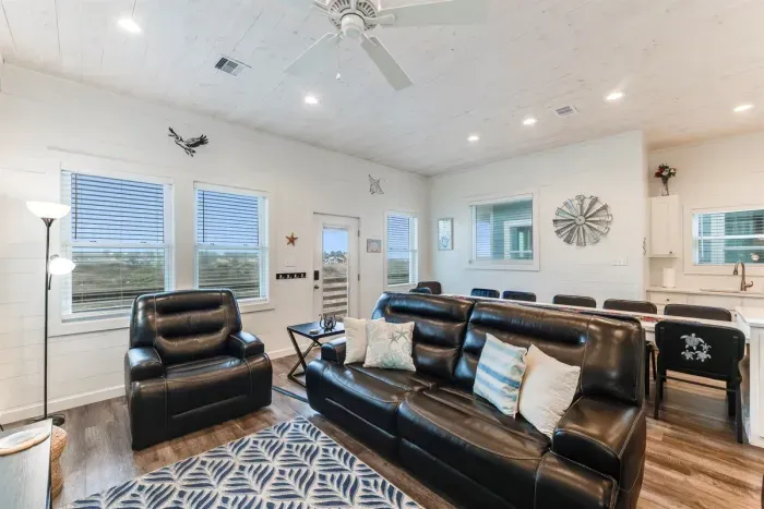 Reclining chairs and couch