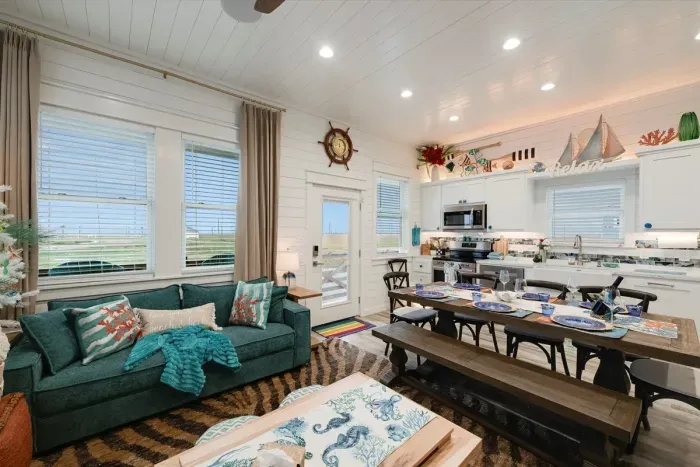 Wetland views from the living room