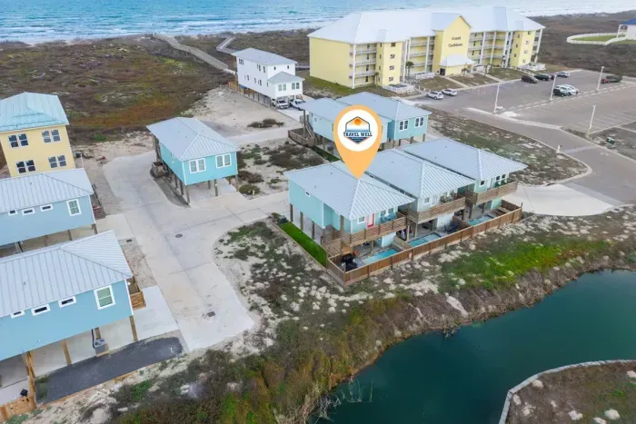 House is located steps away from the golf cart friendly boardwalk.