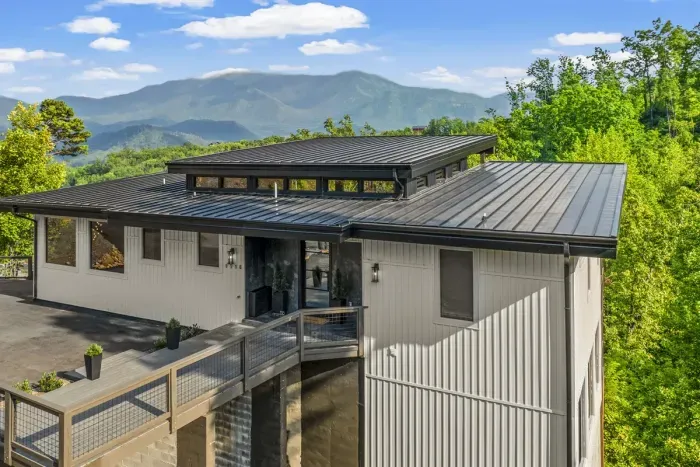 Front of house: parking for 5-6 cars