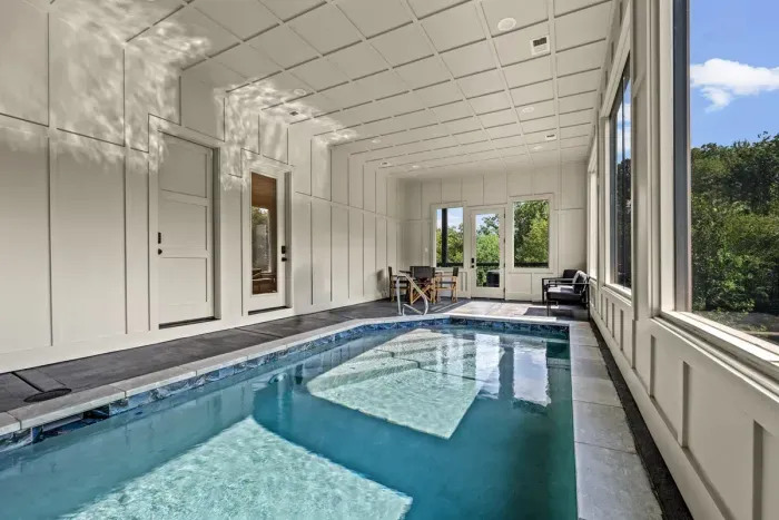 Indoor heated pool