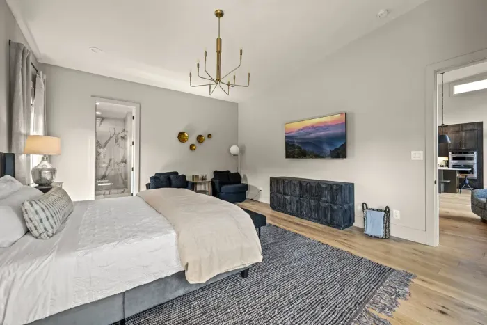 One of two king bedrooms with ensuite bathroom