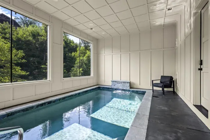 Indoor heated pool