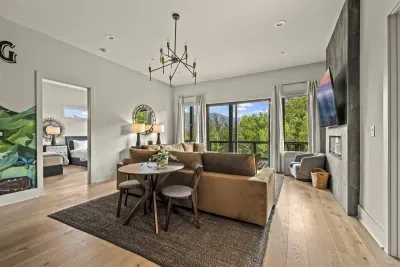 Second living area with TV