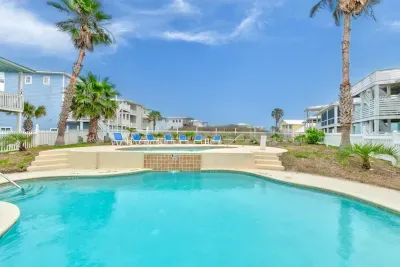Large community pool DIRECTLY across the street from the home