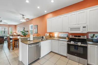 Fully stocked kitchen