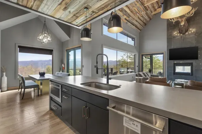 Fully stocked chef's kitchen