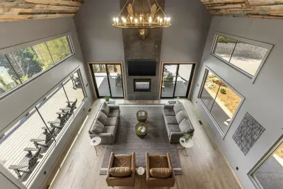Main living room with incredible views