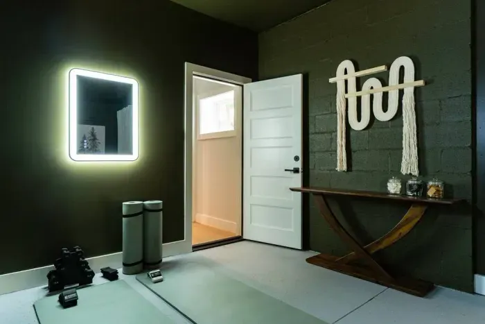 Enjoy a quiet spot to stretch and recharge with yoga mats, light weights and exercise bands—perfect for a little wellness anytime during your stay.