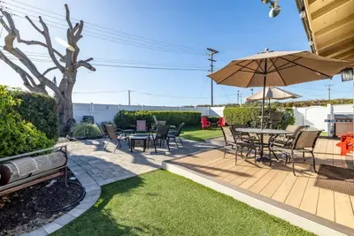"Step outside and breathe"—Direct patio access from the bedroom and living areas makes indoor-outdoor living a breeze!