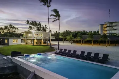 Night swims are amazing here