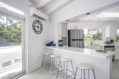 Countertop seating inside