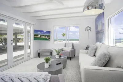 Guest house living area