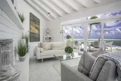 Living room with AMAZING views