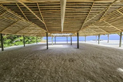 Cool off under the tiki