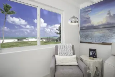 Views from the guest house