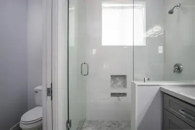 1st floor ensuite with privacy commode