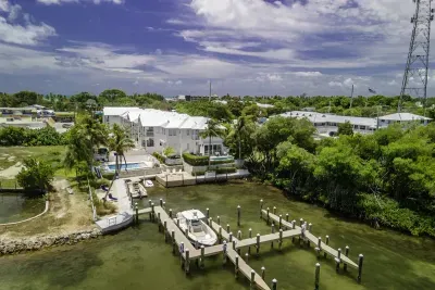 Your own boat dock with electric and water