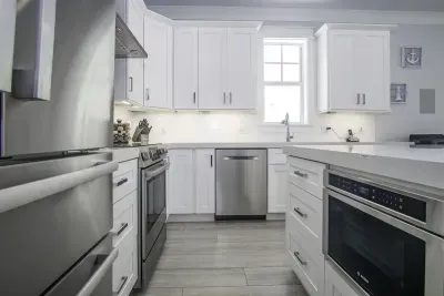 FULLY stocked kitchen and stemware