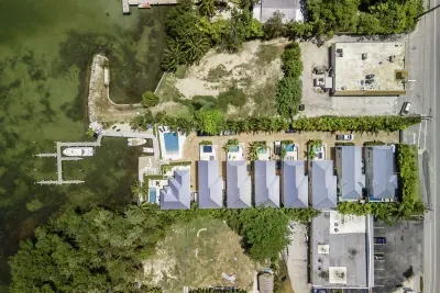 View from above of the new development