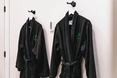 Throw on the robes for the ultimate spa experience