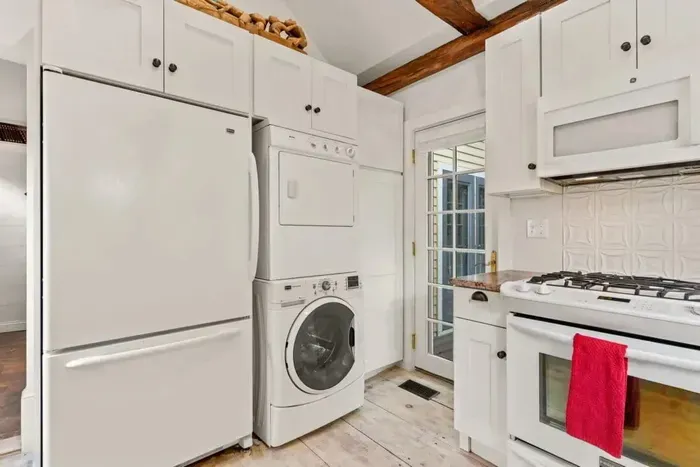 in-unit laundry available in some long-term vacation rentals