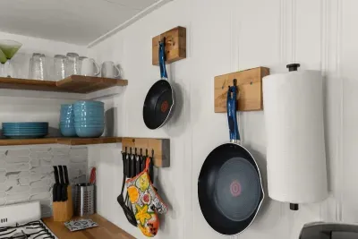 Fully equipped kitchens