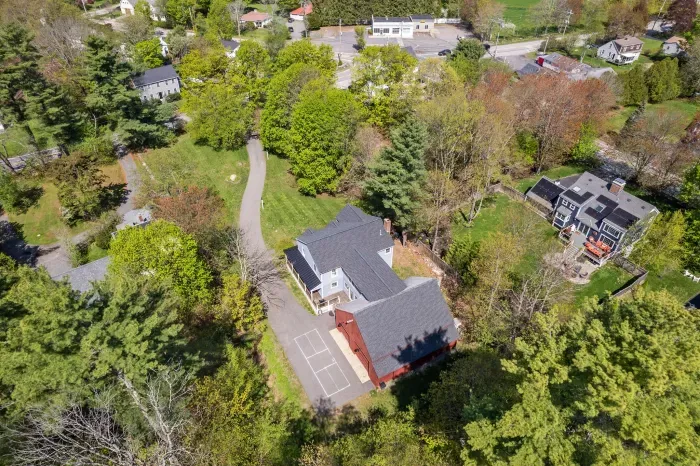 Aerial view of the home!
