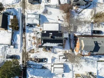 Aerial view of the home!