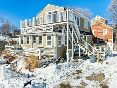 Exterior view of the home! Please note your unit is located on the first floor.