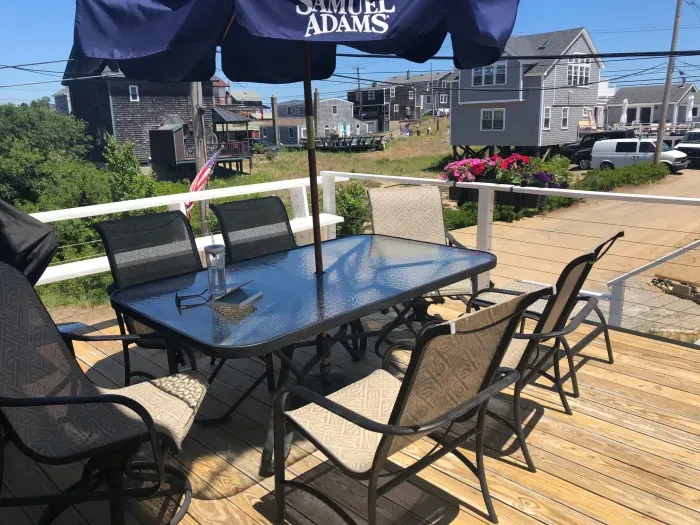 Outdoor furniture will be available during the summer months!