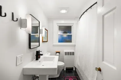 Full bath with tub