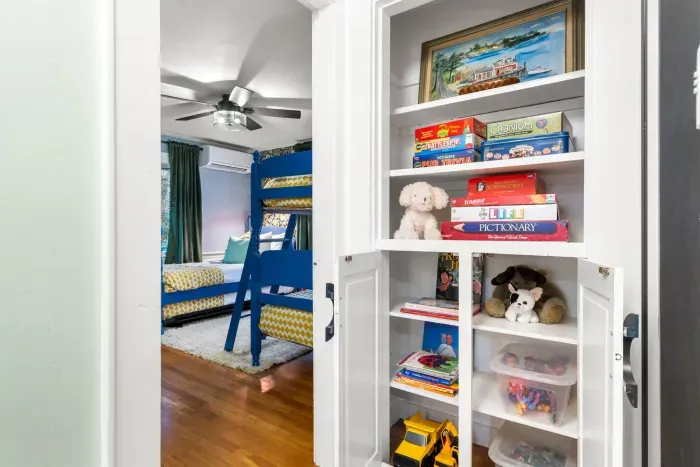 Plenty of toys and games for the kids!