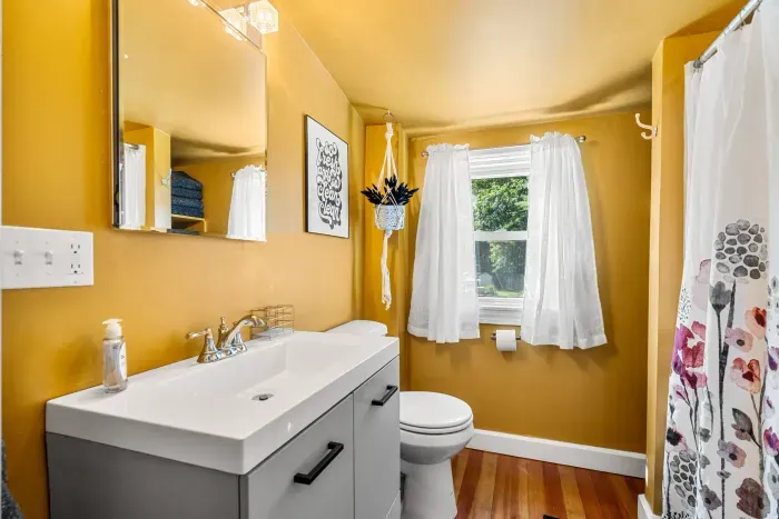 Bathroom on the second floor!