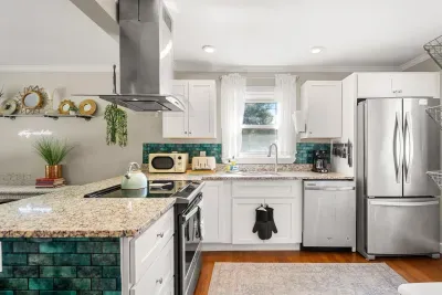 Generous, spacious kitchen perfect for cooking and gathering.