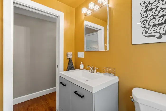 Bathroom on the second floor!