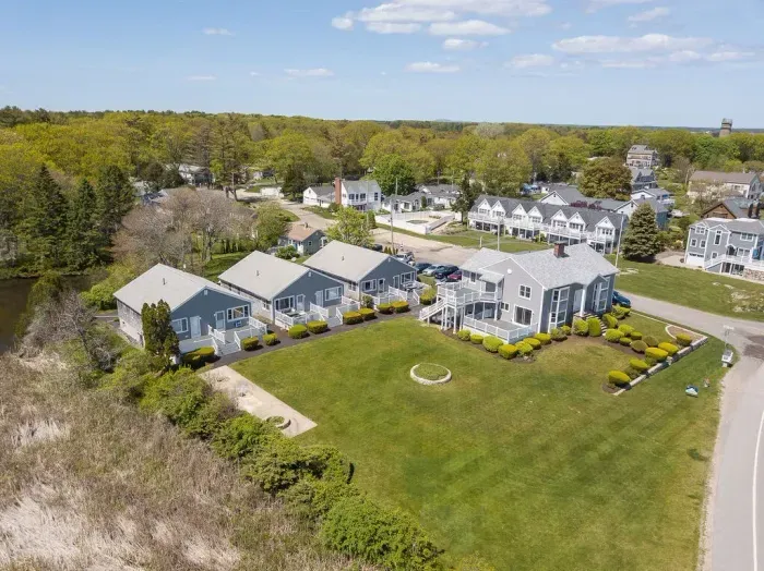 Aerial View - Steps to ocean and walk to Wallis Sands Beach