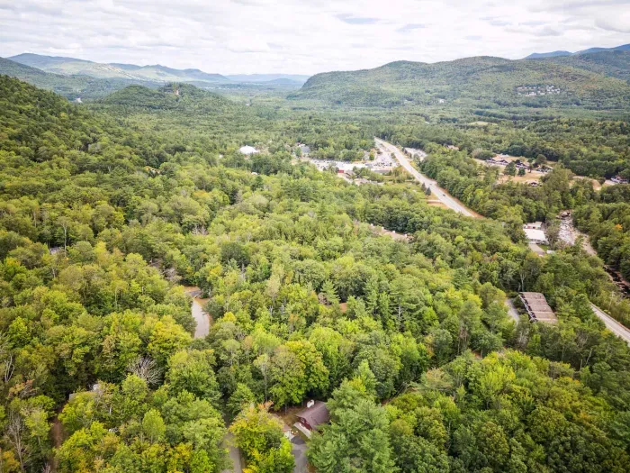 Aerial view of the Mittenwald Lodge!